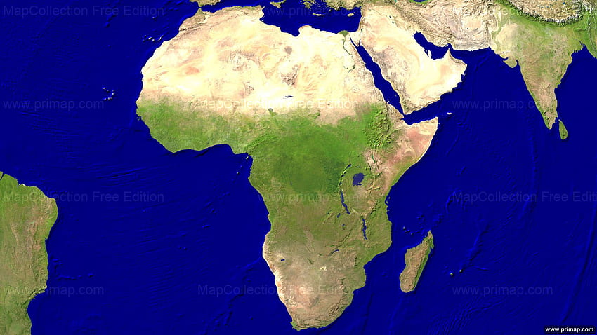 Africa Map, African Continent HD wallpaper