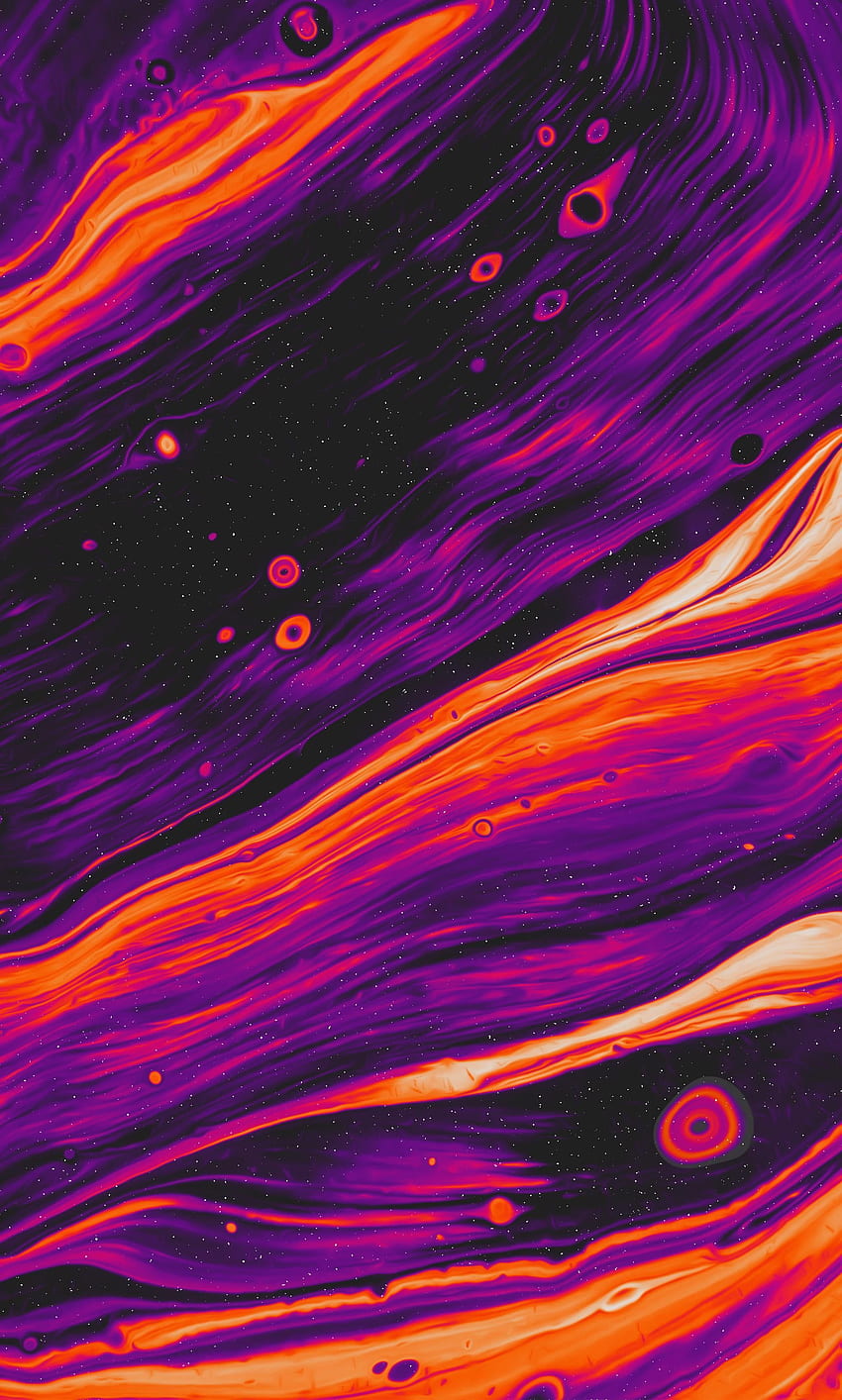 Another one! Purple fluid . iPhone HD phone wallpaper