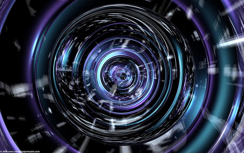Time Warp, 3d and cg, warp, time, abstract HD wallpaper