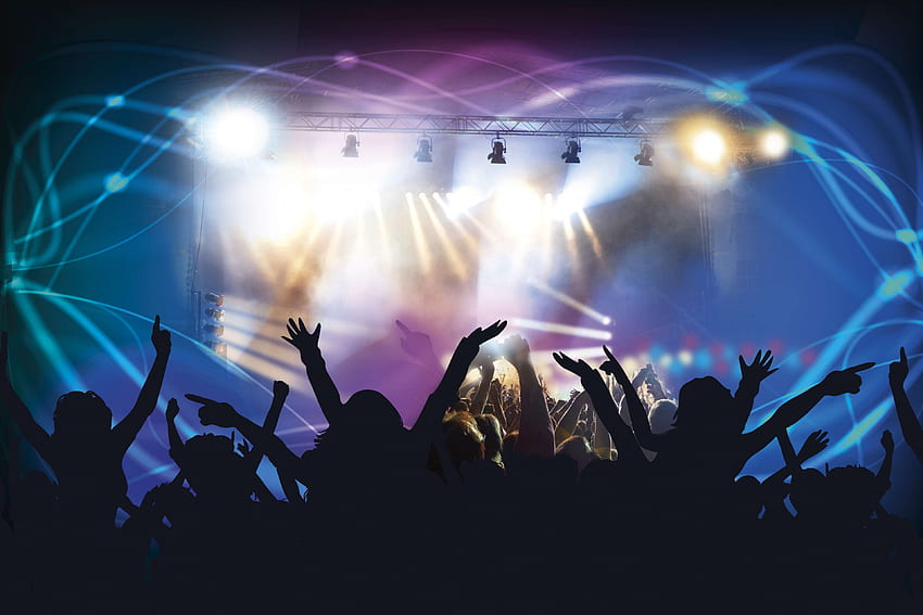 cheerful, club, concert, crowd, dancing, disco, discotheque, event, festival, fun, lights, music, nightclub, party, silhouettes, spectators, stage , Cool Party HD wallpaper