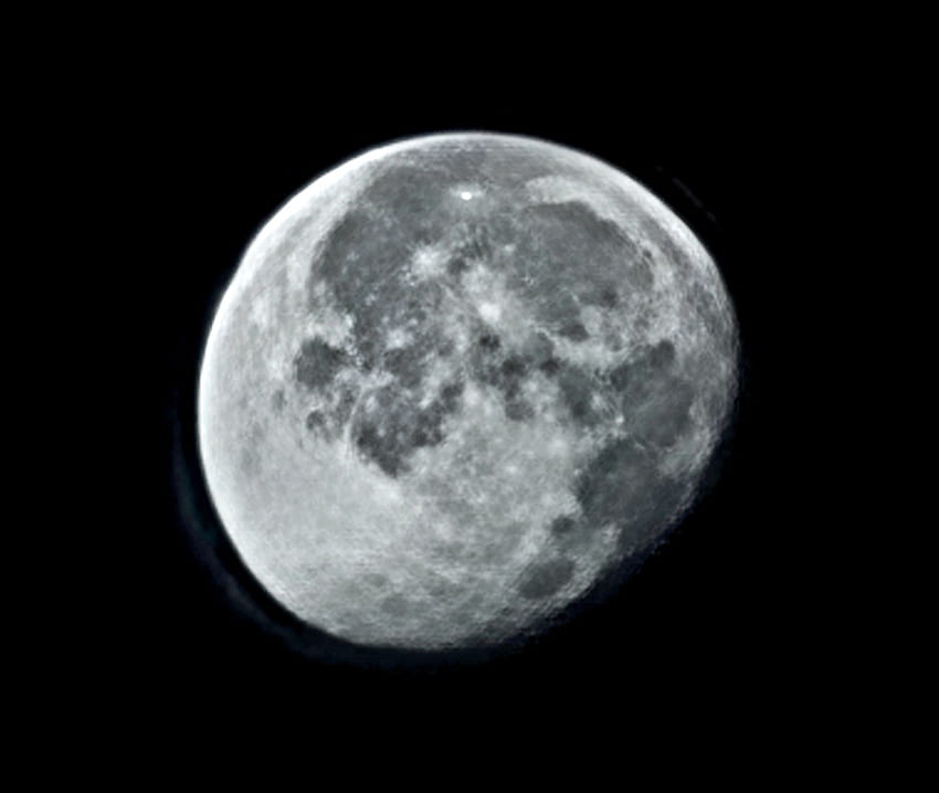 Ziemia Księżyc, Kratery Księżyca, Księżyc na niebie, Niebo Tapeta HD
