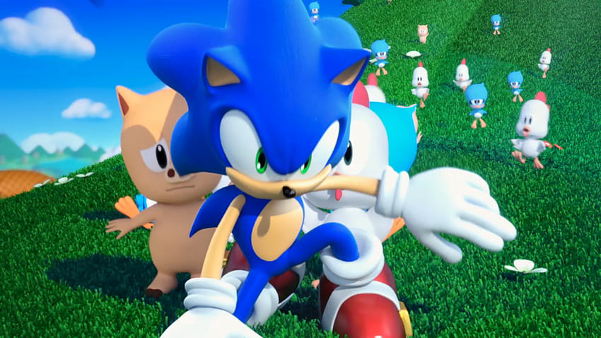 Sonic Lost World - Escena. Sonic, Sonic desatado, Sonic el erizo fondo de pantalla