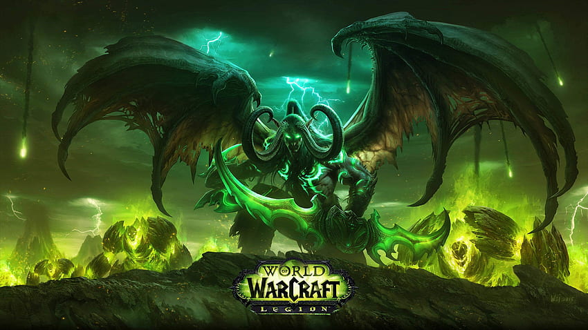 WoW Demon Hunter, World of Warcraft Demon Hunter HD тапет