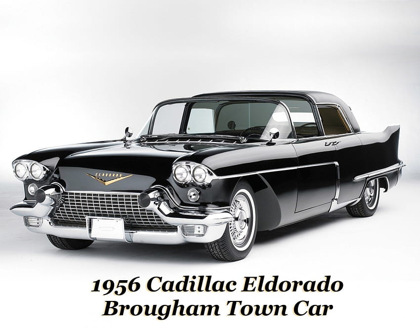 1956 キャデラック エルドラド ブロアム タウンカー、キャデラック、クラシック、56、1956、車、町、古い、エルドラド、ブロアム、アンティーク、ヴィンテージ、コンセプト 高画質の壁紙