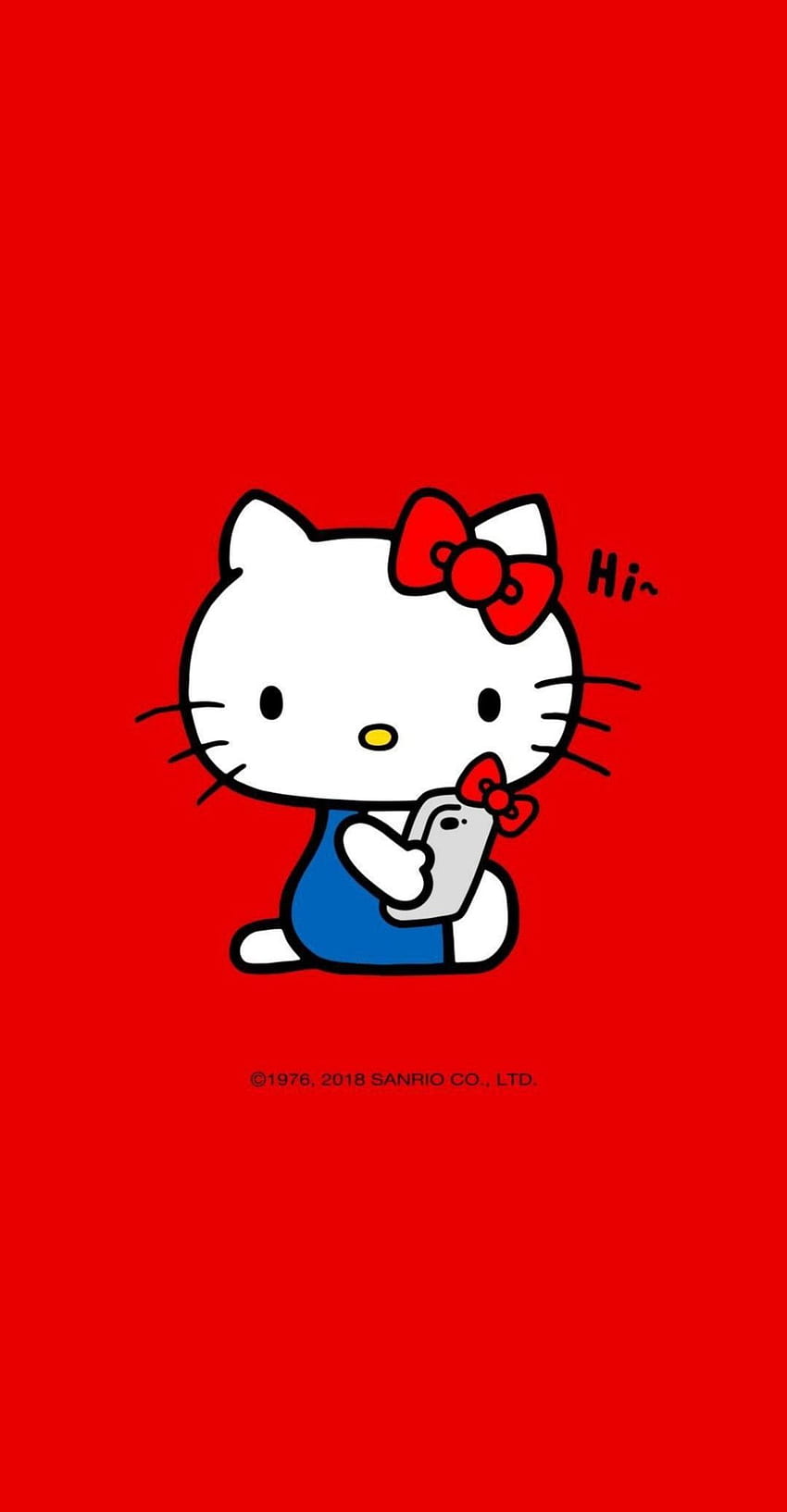 Hello Kitty II fikirleri. merhaba kedicik , kedicik , merhaba kedicik , Hello Kitty Kırmızı HD telefon duvar kağıdı