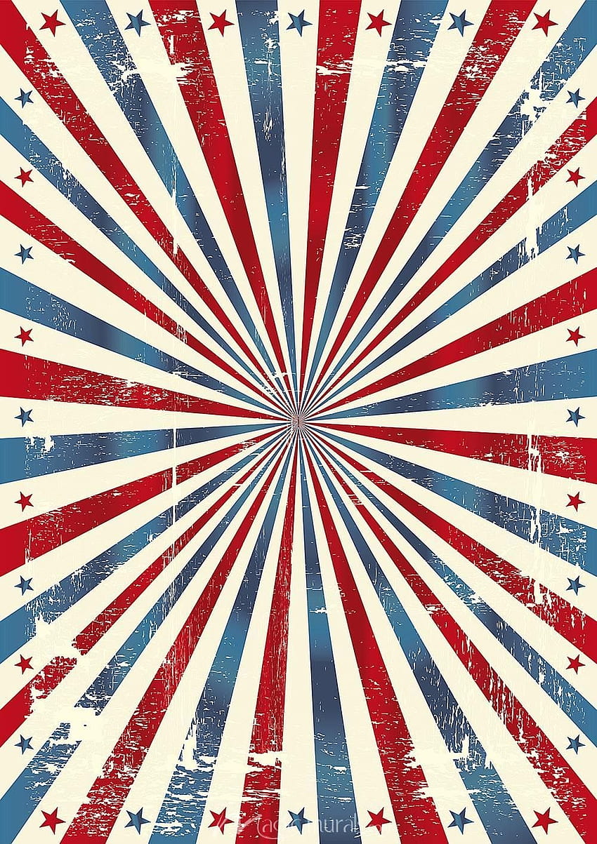 Vintage Stars and Stripes. Vintage circus posters, Vintage poster HD phone wallpaper