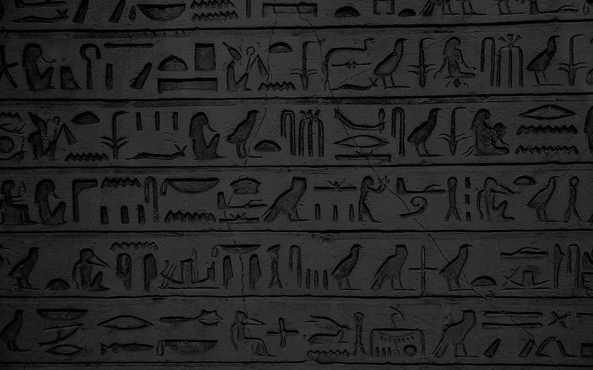 Hieróglifos Egípcios, Escrita Egípcia papel de parede HD