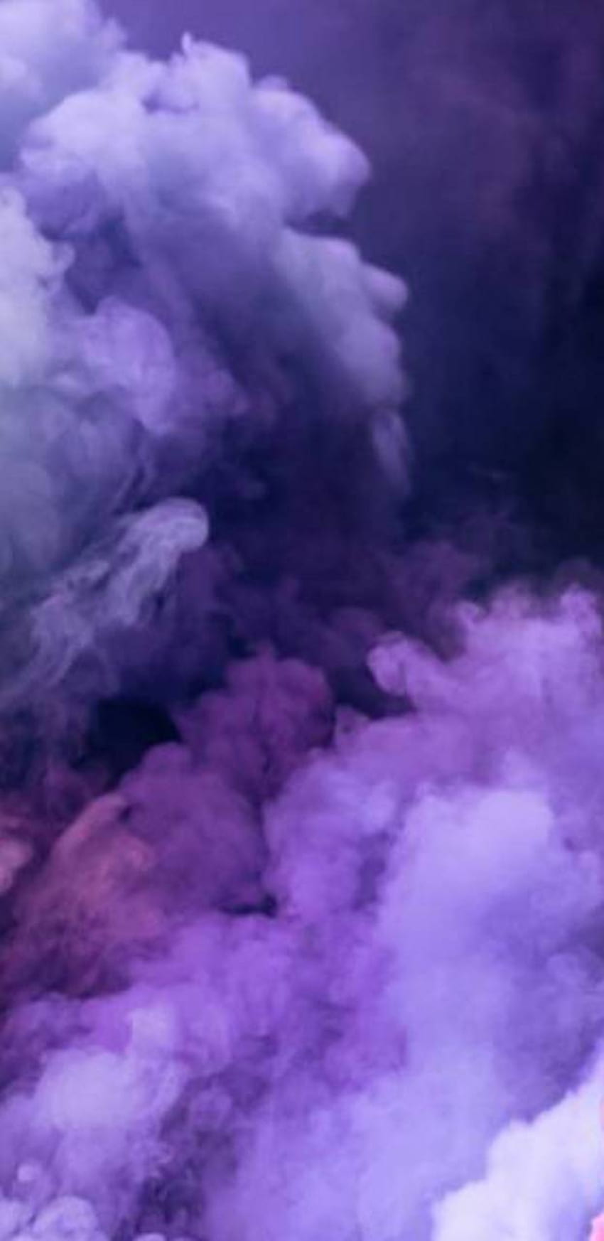 Fioletowa mgiełka, fioletowy dym Tapeta na telefon HD