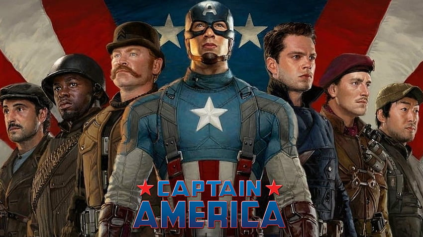 Капитан Америка: Първият отмъстител - Капитан Америка, Капитан Америка Отмъстителите HD тапет