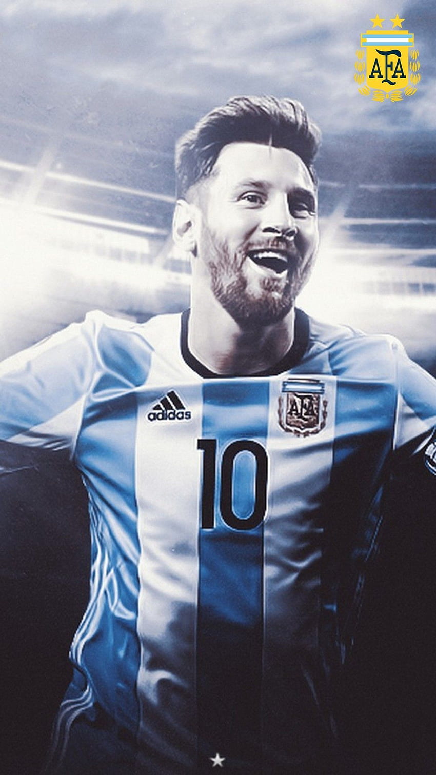 Messi Argentina iPhone 7 . Lionel messi , Messi argentina, Lionel messi, Leo Messi Argentina wallpaper ponsel HD