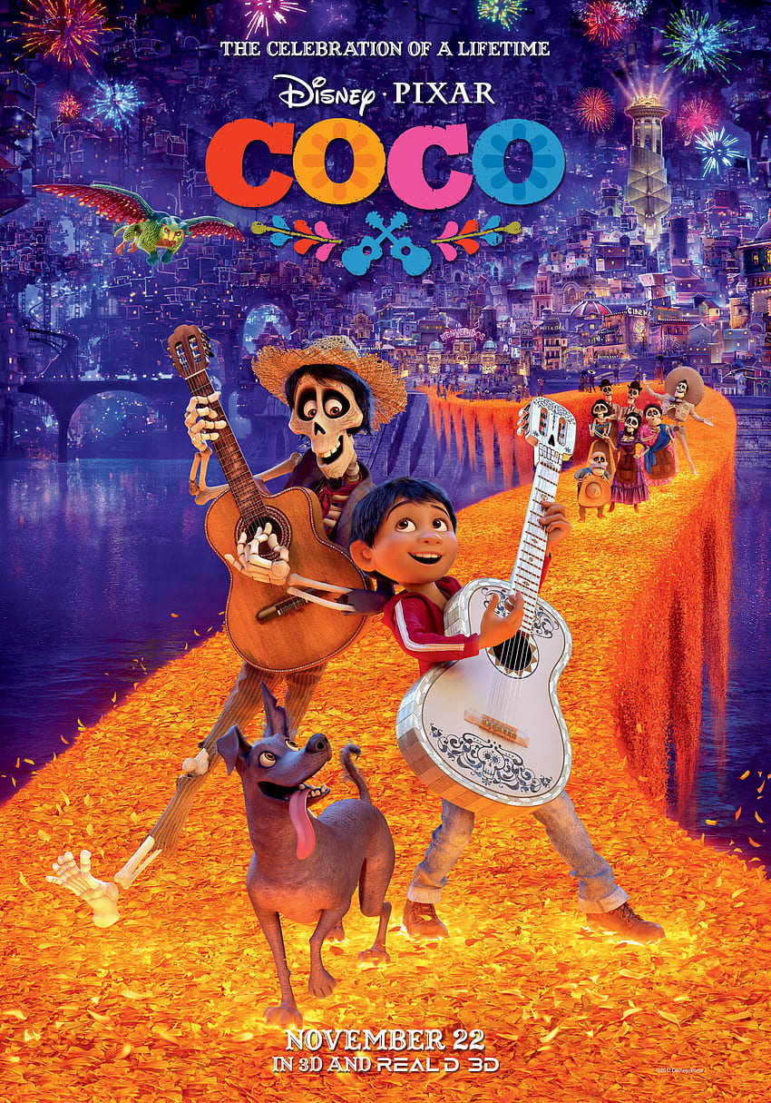 Coco (2017), Coco Pixar wallpaper ponsel HD