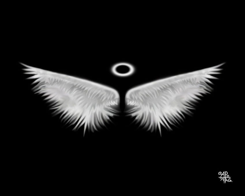 Angel wings. Angel wings background, Wings , Angel wings painting, Dark  Wings HD wallpaper | Pxfuel