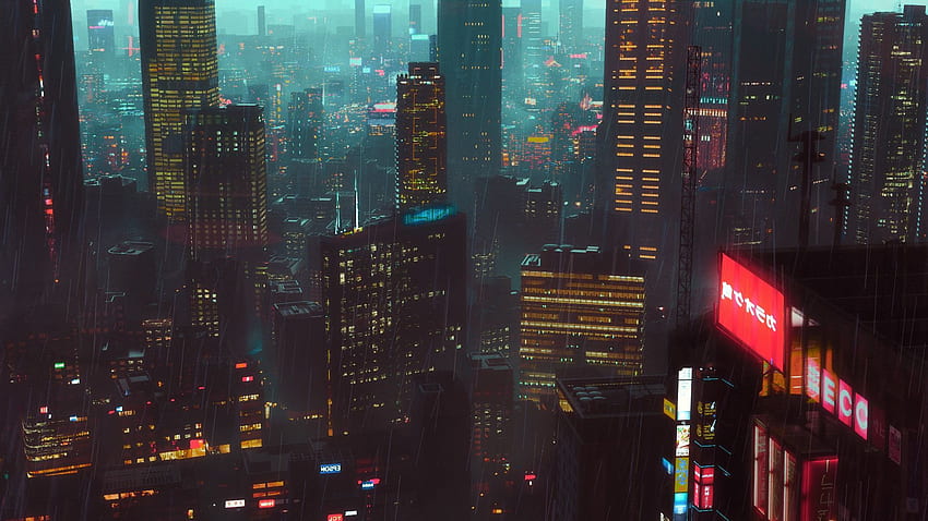 Cyberpunk City []. Cyberpunk city, City , Cyberpunk, Dystopian City HD wallpaper