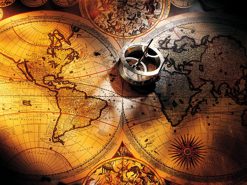 Old World Map and Compass Mitt Romney Is The Icing On [] for your , Mobile & Tablet. Explore Old Map . Vintage Map , Old, Vintage Globe HD wallpaper