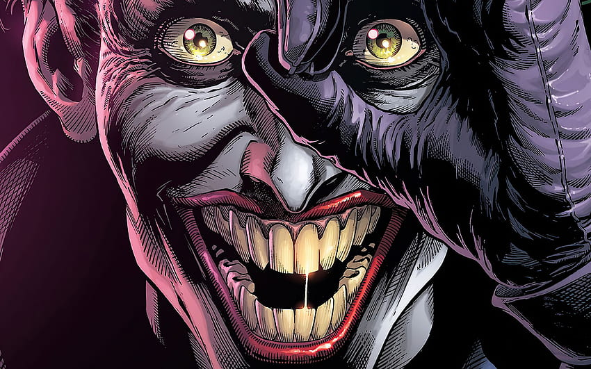 Joker Danger Laugh Macbook, Niebezpieczny Joker Tapeta HD