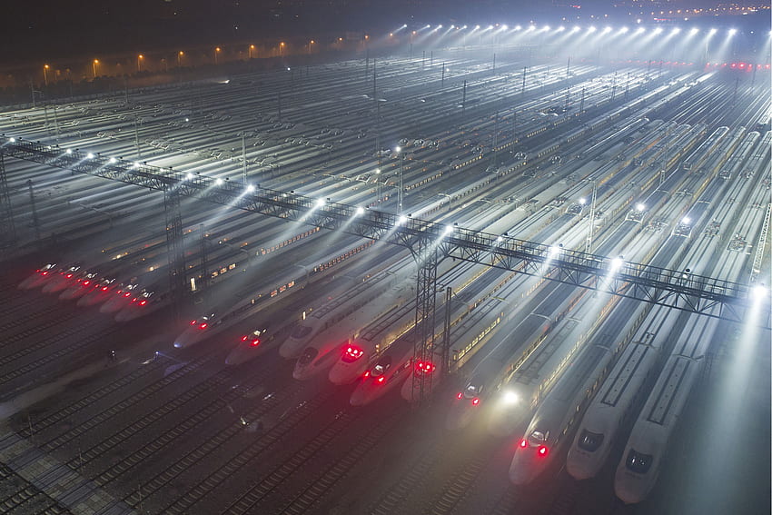 Trains :, Wuhan HD wallpaper