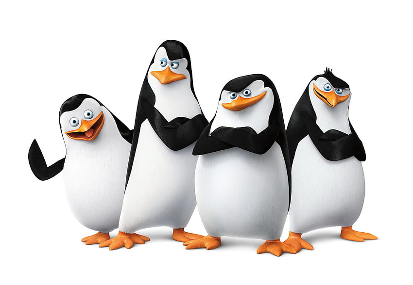 Пингвините от Мадагаскар HD тапет