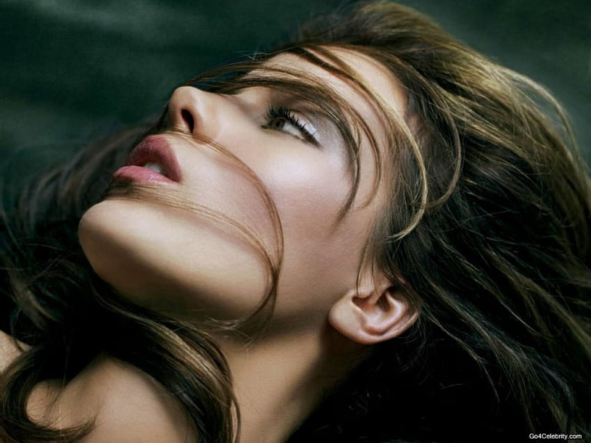 Kate Beckinsale, nice hair, pretty, eyes, lips, actress, female, nose HD wallpaper