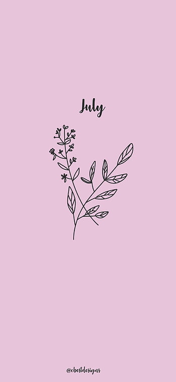 Download Welcome June with a beautiful pink flowery calendar Wallpaper   Wallpaperscom