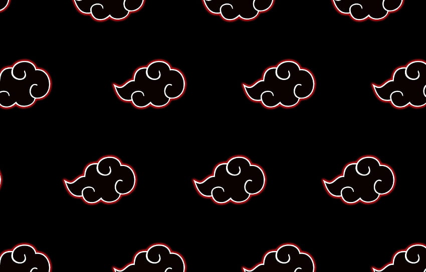I found a cool Akatsuki cloud online today so decided to turn it into a really high resolution for my phone. : Naruto, Naruto Red Cloud HD wallpaper