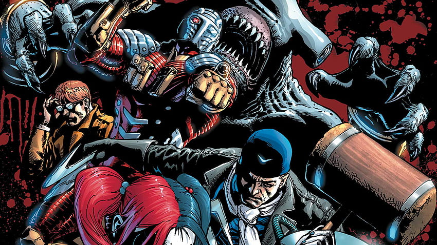 Suicide Squad Comic, Movies, , , Background, DC Comics New 52 HD wallpaper