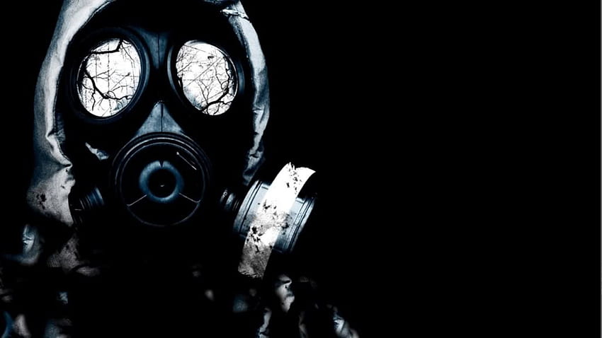 gas Masks, Abstract, Radioactive / and Mobile Background HD wallpaper