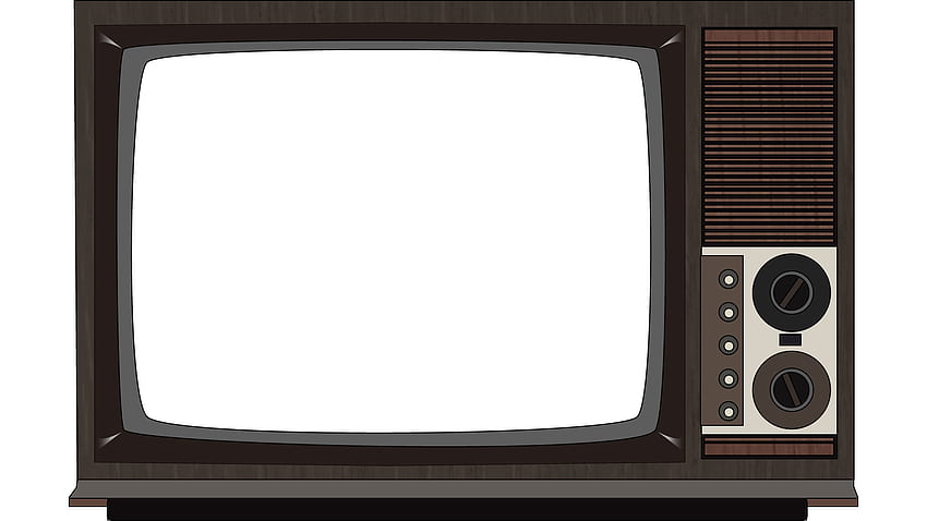 PNG Fernseher Transparenter Fernseher PNG, Vintage TV HD-Hintergrundbild