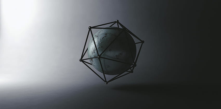 3D, Ball, Shape, Shapes, Geometry, Icosahedron HD wallpaper