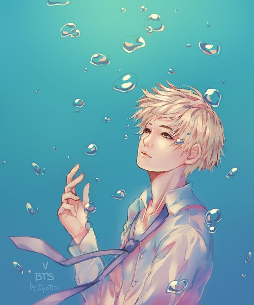 Of bts anime fanart HD wallpapers  Pxfuel