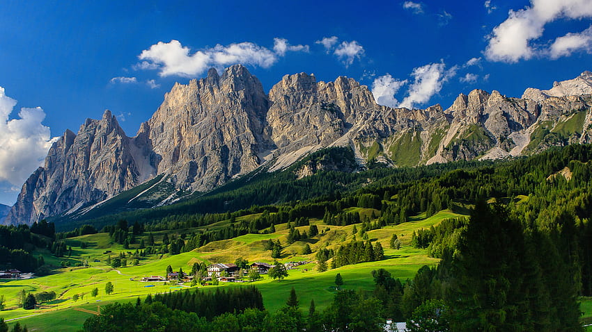 Alam Desa Pegunungan Lembah Bavaria Jerman . , Alam Jerman Wallpaper HD