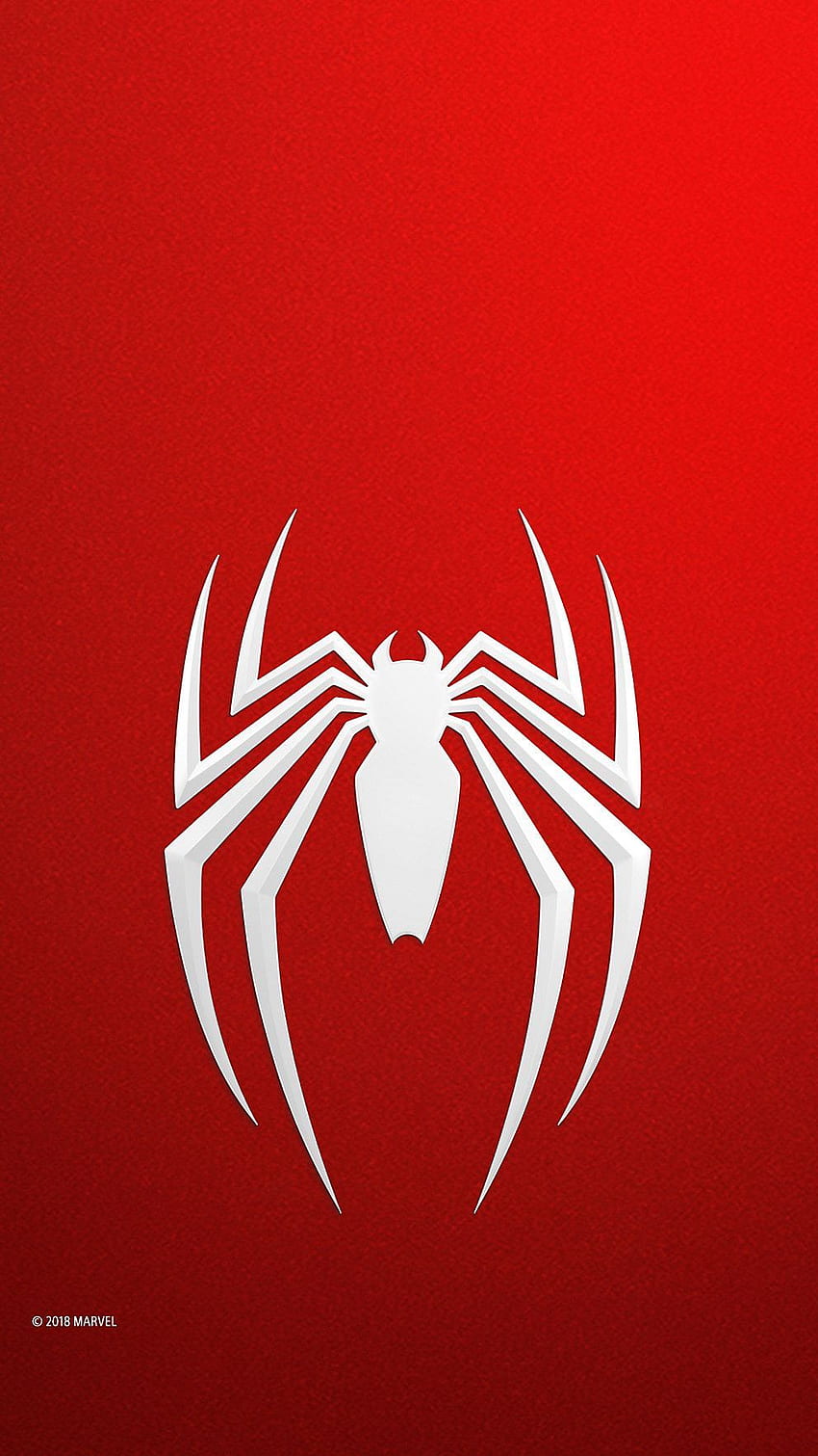 Marvels Spider-Man-Spiel. PS4-Playstation. Los Hombre Araña, Spider-Man-Symbol HD-Handy-Hintergrundbild