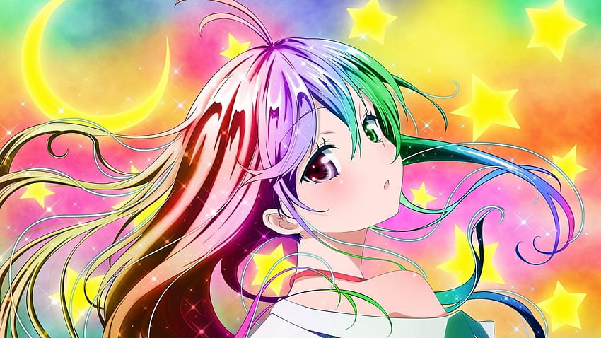Anime Girls, Rainbow Anime Girl HD wallpaper | Pxfuel