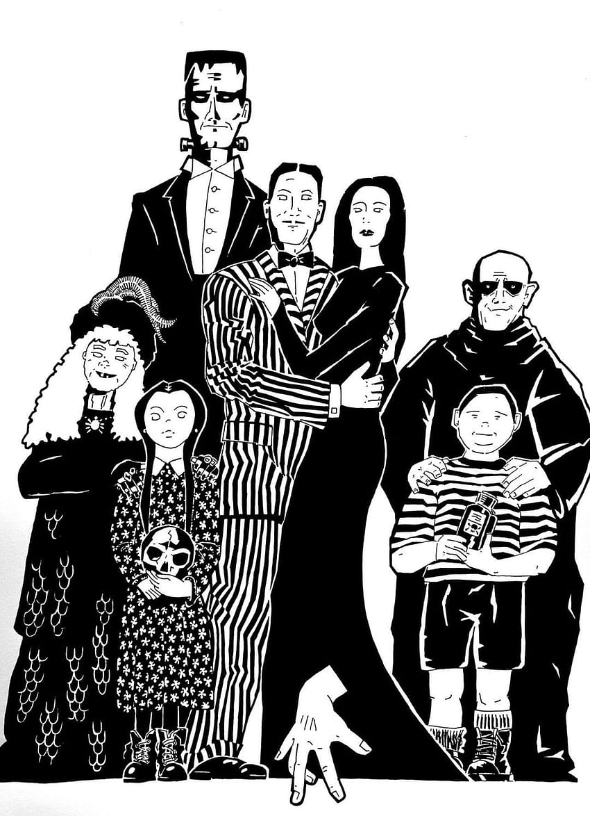 The Addams Family - Android, iPhone HD phone wallpaper | Pxfuel