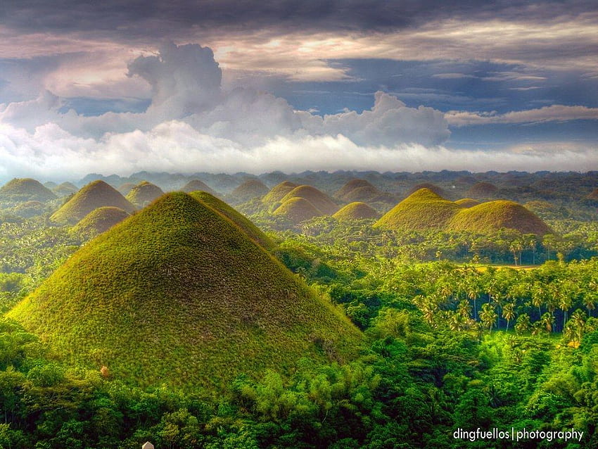 Chocolate hills redux. Chocolate Hills of Bohol Carmen, Boh HD wallpaper