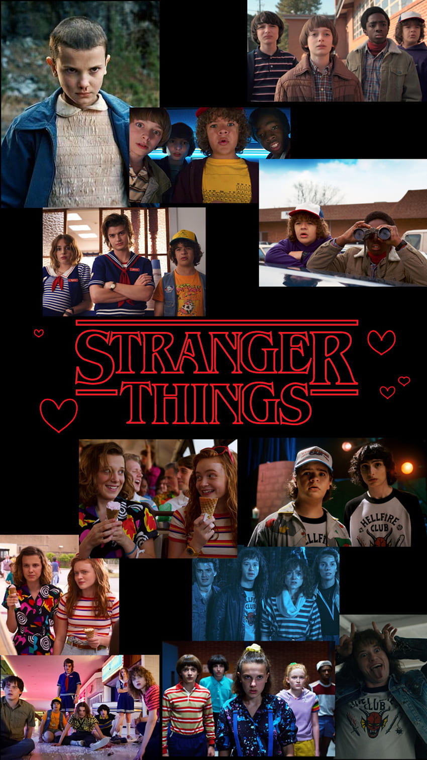 Stranger Things, Mike, Steve, Max, Dustin, Lucas, Will, Robin, Onze Papel de parede de celular HD
