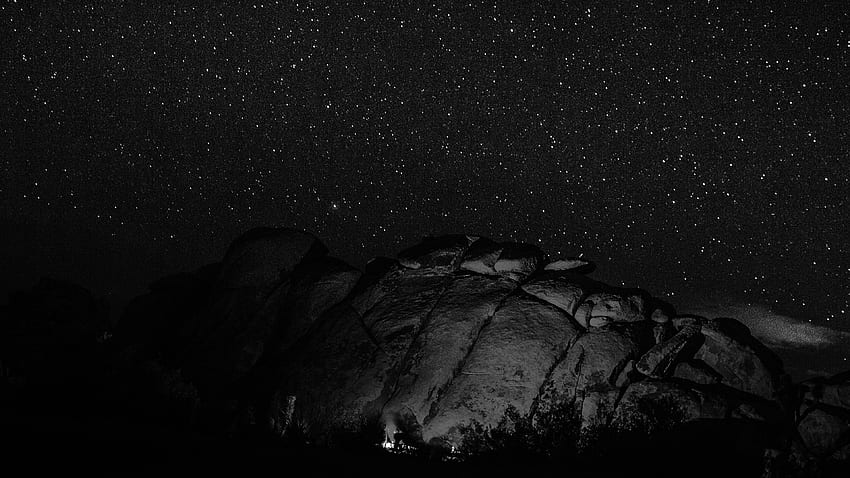 Mystery Rock Night Sky Star Nature Dark, Dark e Mysterious Sfondo HD