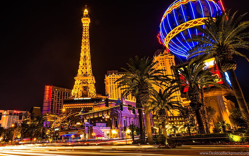 Las Vegas Strip At Night Background HD wallpaper | Pxfuel