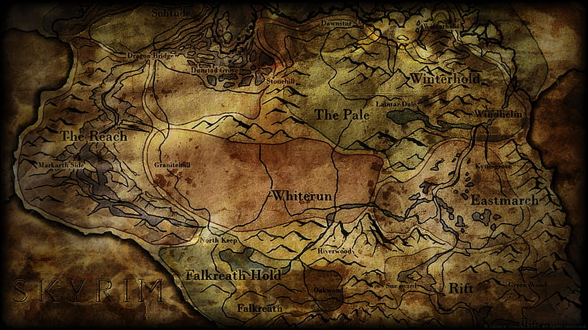 Skyrim Map 1109603 [] for your , Mobile & Tablet. Explore Skyrim Map . Skyrim , Skyrim for Computer, Skyrim HD wallpaper