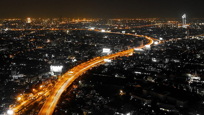 Bangkok, night city, Bangkok at Night HD wallpaper | Pxfuel