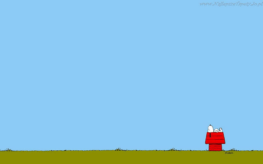 Snoopy for computer HD wallpaper