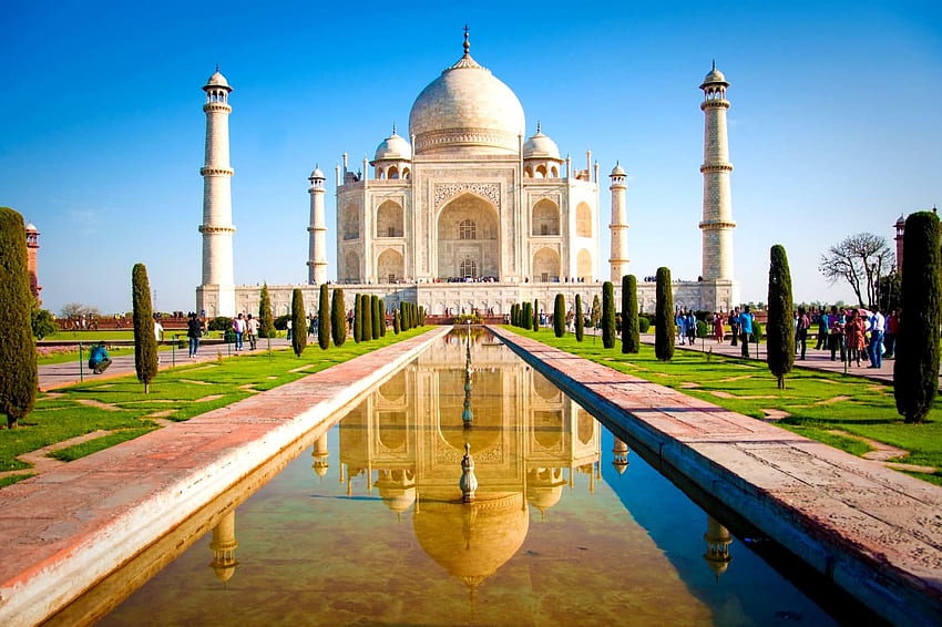 Download Taj Mahal In 4K 8K Free Ultra HQ For iPhone Mobile PC Wallpaper -  GetWalls.io
