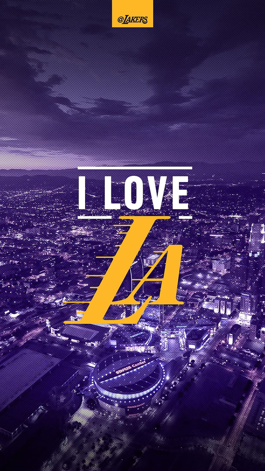 Here's another mobile wallpaper I made for everyone! Let's keep  representing the Lakers Nation!! 💜💛💜💛💜💛 : r/lakers