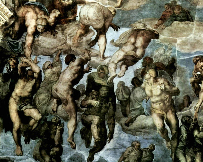 Michelangelo Frescoes In The Sistine Chapel - 1280 x 1024 HD wallpaper