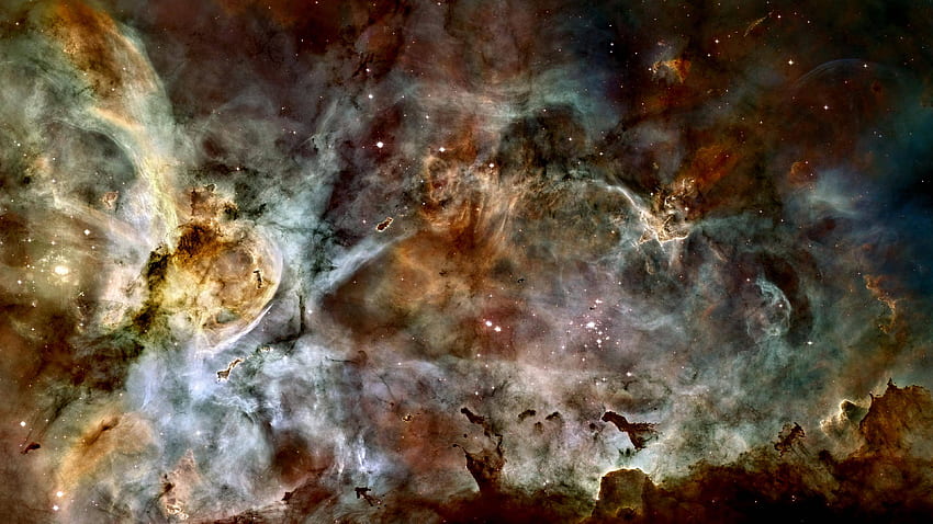 Hubble Revisits the Famous Pillars of Creation with a new lens HD wallpaper