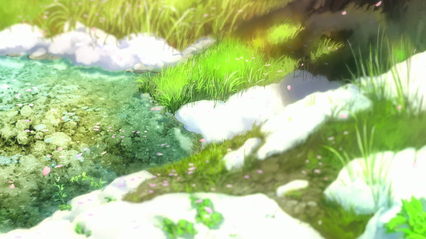 Green Aesthetic Anime Arrietty Forest GIF  GIFDBcom