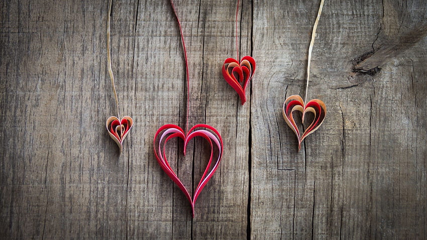 Valentine Day Love Hearts . KhayaL. Heart, Rustic Hearts HD wallpaper