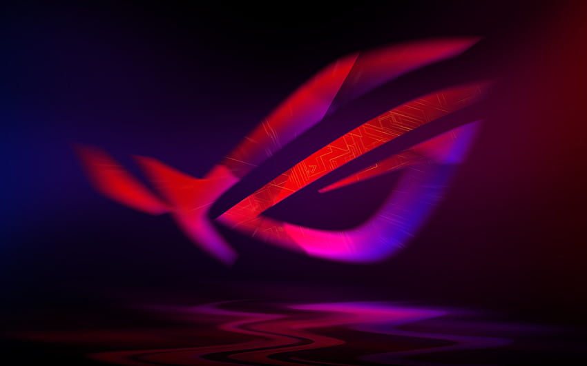 ASUS ROG Neon , • For You For & Mobile, Neon Purple Mountain Wallpaper HD