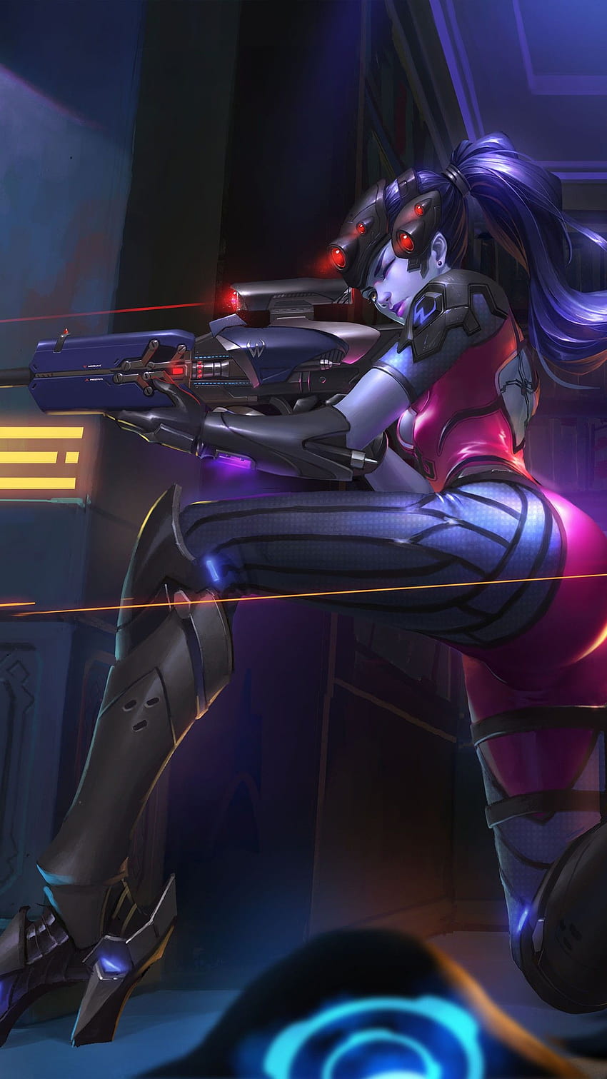 Wallpaper ID: 375247 / Video Game Overwatch, Widowmaker (Overwatch),  Sniper, 1080x2160 Phone Wallpaper