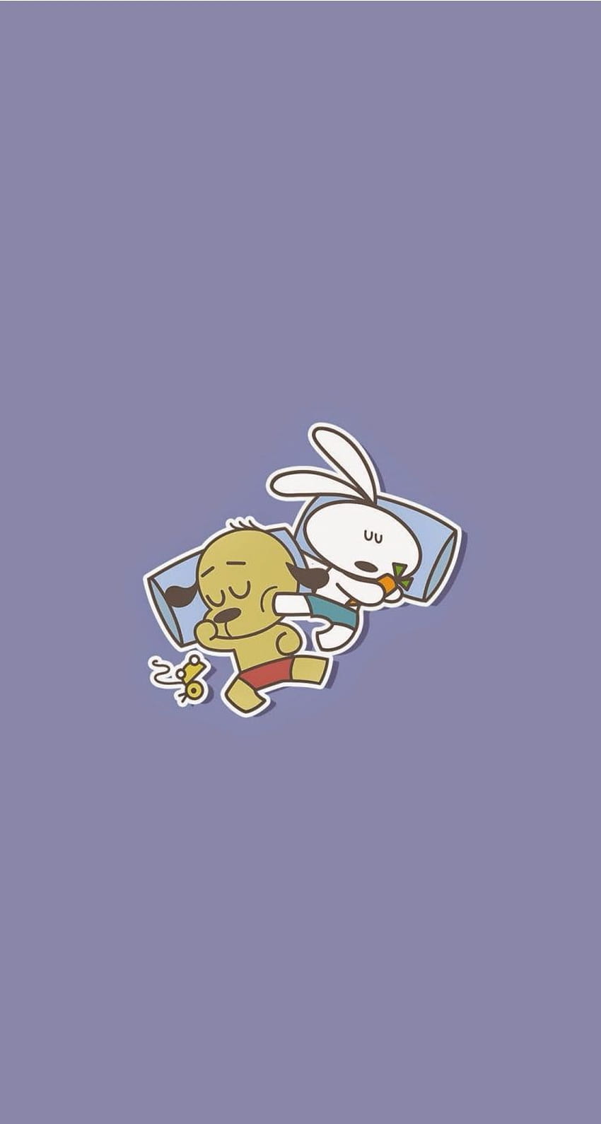 Cute sleeping Bunny and the dog for iPhone. Tap to see, Ihop Resturant HD phone wallpaper