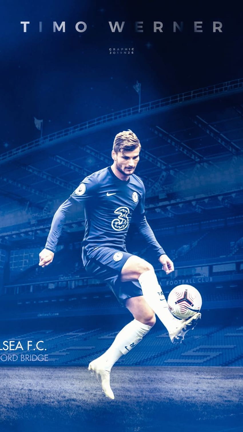 AWESOME, Timo Werner Chelsea HD phone wallpaper